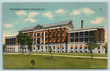 Postcard Louisville KY The Marine Hospital c1940s AF16 picture
