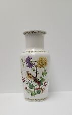 **RARE** Schumann Arzberg Bavaria Germany Vase Large 15 1/4” Floral & Birds # 39 picture