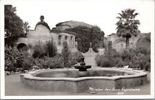 RPPC Mission San Juan Capistrano, California - Photo Postcard c1925-1942 picture