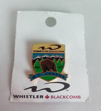Whistler Blackcomb B.C. Brown Bear Canada Souvenir Lapel Pin picture