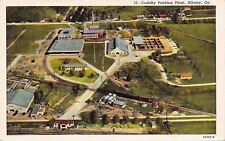 Albany Georgia~Aerial View~Cudahy Packing Plant~Windowless Factory~1938 Linen PC picture