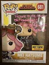 Funko Pop My Hero Academia Mei Hatsume signed by Alexis Tipton picture