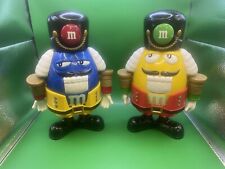 M&M's ~ Yellow & Blue Nutcracker ~ Limited Holiday Edition ~ Candy Dispenser picture