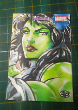 2022 Upper Deck Women of Marvel - She-Hulk 1/1 - by Ed Bilas picture