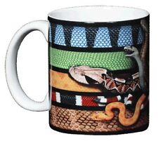Venomous Snakes 11 OZ Ceramic Coffee Mug Tea Cup Gaboon Viper Rattlesnake Mamba picture
