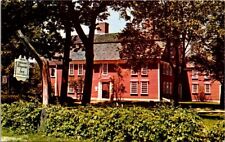 Postcard Massachusetts South Sudbury Longfellow's Wayside Inn c1950s MA Boston picture