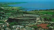 Buenos Aires Aerial View River Plate Stadium Argentina Long Vintage Postcard picture