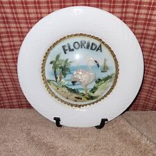 Vintage Globe Florida & Flamingo Palm Trees 7 3/4