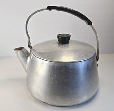 Vintage BUCKEYE Aluminum Woodstove Teapot Tea Kettle with handle large 1950's picture