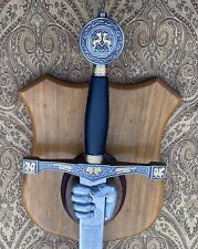 Quality Sword Of King Arthur Excalibur 46” Sword Made In Spain w/ Custom Display picture