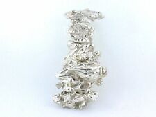 92.09 Grams 3.24 Ounce 2 2/3 x 1 2/5 Inch Casted Solid Silver Nugget EBS9056 picture