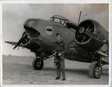 AIRSPEED OXFORD BAT BEAM APPROACH TRAINING VINTAGE ORIGINAL PRESS PHOTO RAF picture
