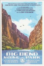 Postcard Big Bend National Park Texas TX NPS Robert B. Decker UNP 6304d1 picture