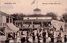 Postcard Souvenir of New White City in Oshkosh, Wisconsin picture