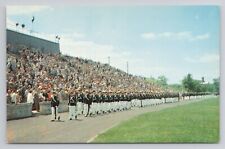 The corps of cadets entering Miles Stadium VA Postcard 1692 picture
