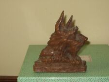 Scottie Dog Scottish Syroco Bookend Vintage Preowned Single picture