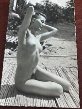 1950s Vintage European Nude Woman Postcard picture