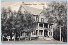 Post Mills Vermont VT Postcard Commodore House Exterior Scene c1910's Antique picture