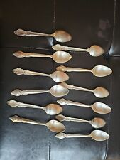 Vintage Silver Plated Made in Russia Spoons - 12pcs picture