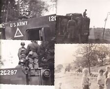 Lot 4 Original Photos 14th ARMORED CAVALRY M84 MORTAR CARRIERS West Germany 436 picture