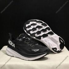 2024 HOKA ONE ONE Clifton 9 Women/Men Running Shoes - Black/White Soft 1132210 picture