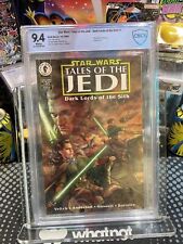 Star Wars Tales of the Jedi #1 Dark Horse 1994 Lords of the Sith CBCS 9.4 picture