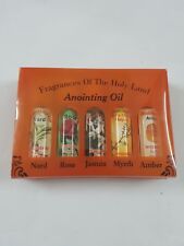 Lot Of 5 Mix Fragrances Of The Holy Land Anointing Oil in Roll On Bottels 10ml  picture