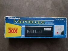 Vintage Radio Shack Microscope, Illliminated 30x, Openbox(New) No. 63-851 picture