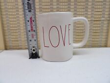 Rae Dunn Valentine's Day “LOVE” Mug Red Glaze Inside Magenta Artisan Collection picture
