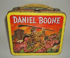 Vintage 1955 Aladdin Industries Metal Daniel Boone Lunchbox picture