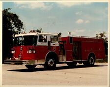 Original Sutphen Corp. Firefighting Apparatus Photo St. Clairsville Fire Truck  picture