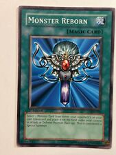 Yugioh Card ** Monster Reborn ** 1st. Edition - SDJ-035 - EX / NM - Nice picture