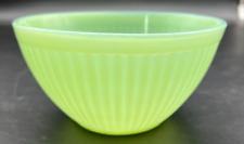 Jadeite Jadite Oven Fire-King Glass Ribbed Mixing Bowl 5 1/2
