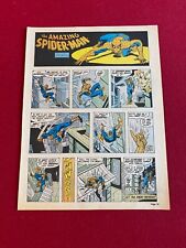 1980, SPIDER-MAN, Full Page Sunday Comic Strip (Scarce / Vintage) Stan Lee picture
