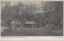 Postcard Fishing Hole Back Mill Dam Blackwood NJ  picture