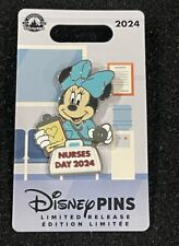 Disney Nurses Day 2024 Pin Minnie Mouse Pin LR Pin On Hand picture