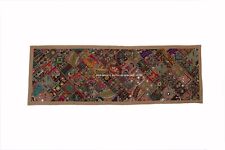 Decorative Vintage Textile Tapestry India Wall Hanging Decor Table Runner 20x58 picture