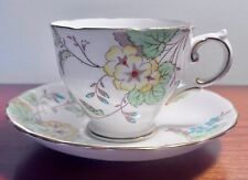 Vintage Signed & Numbered RH Plant Tuscan Fine Bone China Teacup and Saucer picture