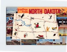 Postcard Greetings from North Dakota USA picture