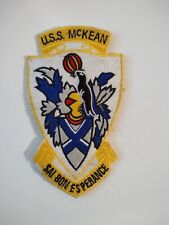 US Navy USS McKean Sai Bon Esperance Destroyer Patch 5 x 3