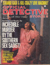 OFFICIAL DETECTIVE STORIES 8 1975 Southern Sex Sadist; Cheating Chick; Homo Lust picture