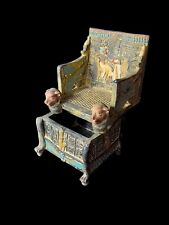Gorgeous King Tutankhamun Throne , Replica Museum Piece from Stone picture