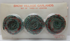 Dept 56 The Original Snow Village Garlands Set of 3 Garlands #51128 Old Stock picture