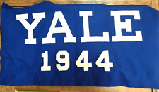 Vintage Yale University Blue Felt banner 1944. 17X32 inch . BB4 picture