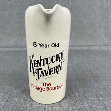 Kentucky Tavern Bourbon Vintage Barware Ceramic Pitcher Pub Jug Advertising picture