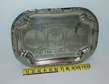 Antique 1926 Sesquicentennial Philadelphia 150 Yrs of Independence Serving Tray picture