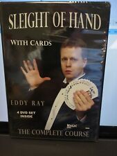 Sleight of Hand with Cards by Eddy Ray (DVD) 4 DVD Set Almost 200 Effects picture