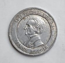 1933 Vintage Premium Cracker Jack Prize 11th President James K Polk Coin picture