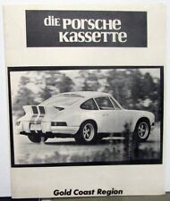 1973 Die Porsche Kassette Gold Coast Region Porsche Club Of America Newsletter picture