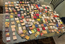 about 220 vintage 1940's 50's, 60's,70's unresearched matchbooks picture